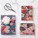 Recherche de style japonais papier cadeau Kimono