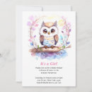 Recherche de hibou rose invitations Mignon