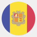 Recherche de andorre autocollants Drapeaux du monde
