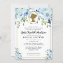 Recherche de gold bridal shower invitations Floral