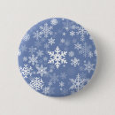 Recherche de flocons de neige badges Saison hivernale