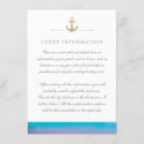 Recherche de marin 11x16 invitations Ancre