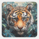 Recherche de tigre orange autocollants Safari