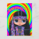 Recherche de fille hippie cartes postales Hippy