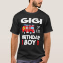 Recherche de fire truck birthday tshirts Anniversaire