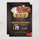 Recherche de casino bridal shower invitations Pour tous