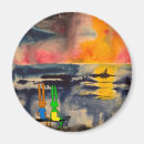 Recherche de regard magnets Illustration
