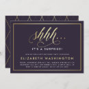 Recherche de shhh surprise party invitations Script