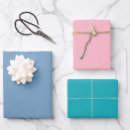 Recherche de bleu turquoise papier cadeau Solide