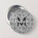 Recherche de gris blanc noir badges Motif