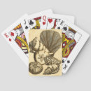 Recherche de coquilles jeux de cartes Mer