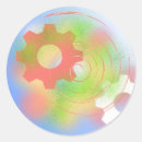 Recherche de cogs autocollants Moderne