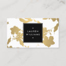 Recherche de or modèle cartes visite Maquillage