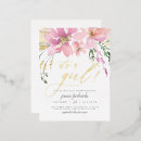Recherche de blush pink gold baby shower invitations Bientôt maman