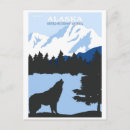Recherche de loup bleu cartes postales Faune