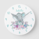 Recherche de éléphant de chambre enfant horloges Baby shower
