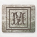 Recherche de pierres tapis souris Monogramme