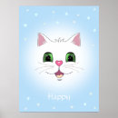 Recherche de chat blanc art Amusant