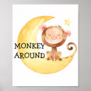 Recherche de singe de bébé posters Pour enfants