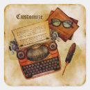 Recherche de machine à écrire vintage autocollants Rétro