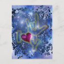 Recherche de langue des signes cartes postales Sourd