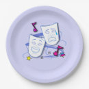 Recherche de acteurs assiettes en papier Comédie