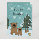 Recherche de winter woodland baby shower invitations Animaux