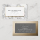Recherche de marbre moderne cartes visite Boss