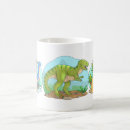 Recherche de le brontosaure tasses Illustration