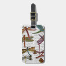 Recherche de libellules bagages étiquettes Feuilles de fleurs