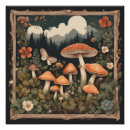 Recherche de champignon vintage art Fée