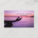 Recherche de instructeur de méditation cartes visite Client(e)