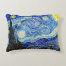 Recherche de nuit décoration coussins Van gogh