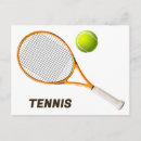 Recherche de tennis cartes postales Illustration