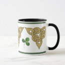 Recherche de symbole irlandais tasses Jour de st patrick