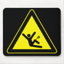 Recherche de danger tapis souris Jaune