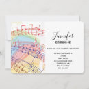 Recherche de partie musique invitations Notes de musique
