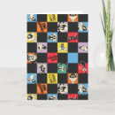 Recherche de lapin noir vœux cartes Vintage