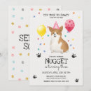 Recherche de corgi invitations Rose
