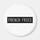 Recherche de nourriture frite magnets Restauration rapide