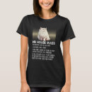 Recherche de règles de maison tshirts Chats
