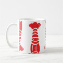 Recherche de motif de homard tasses Été