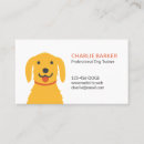 Recherche de golden retriever cartes visite Mignon