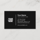 Recherche de profile visitenkarten Élégant style générique professionnel