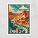 Recherche de grand canyon cartes postales Rétro