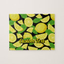 Recherche de citrons puzzles Tranche