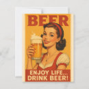 Recherche de bières cartes postales Rétro