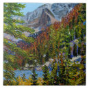 Recherche de lacs de montagne carreaux Pittoresque