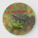 Recherche de grenouille verte horloges Faune