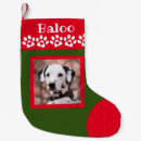 Recherche de bas rouge chaussette de noël Dogs